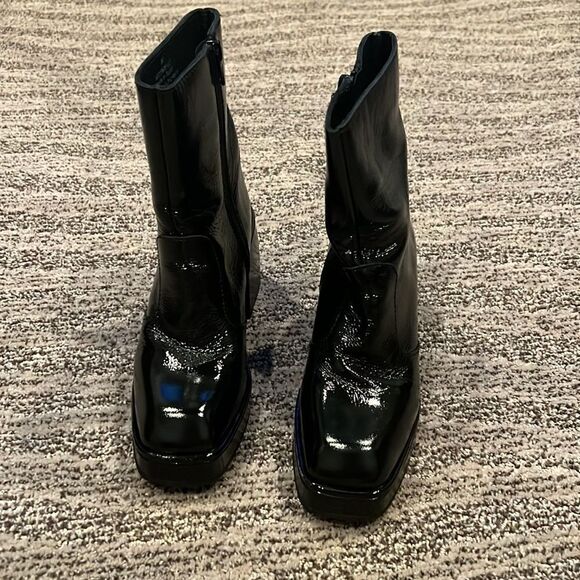 Free People Ruby Shine Platform Boots US 9.5 - Picture 4 of 13